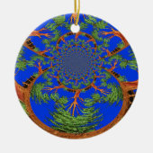 HakunaMatata Ich bin nicht allergisch auf Menschen Keramikornament (Vorne)