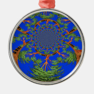 HakunaMatata Ich bin nicht allergisch auf Menschen Silbernes Ornament