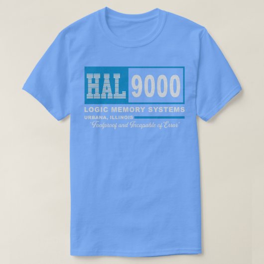 HAL 9000 2001 Odyssey im Weltraum T-Shirt (Design vorne)