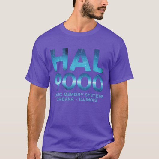 Hal 9000 Funny T-Shirt (Vorderseite)