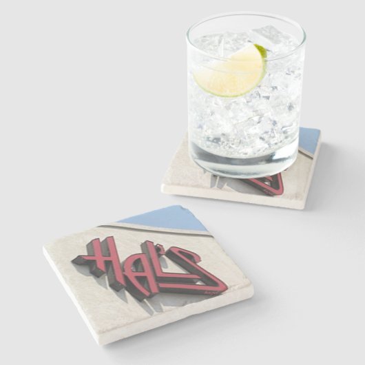 Hal, Hal, Buckhead, Hal Steinuntersetzer (Seitenansicht)