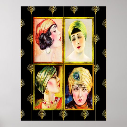 Hal Phyff Art Deco Ladys 1926 Poster (Vorne)