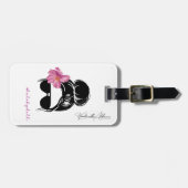 HAL Sky Doll Hibiskus von Wander mit Aloha Gepäck Gepäckanhänger (Vorderseite horizontal)