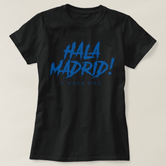 Hala Madrid Essential T - Shirt (Design vorne)