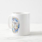 Hala Madrid Kylian Mb Gib Nie Auf Becher Kaffeetasse (Vorderseite Links)