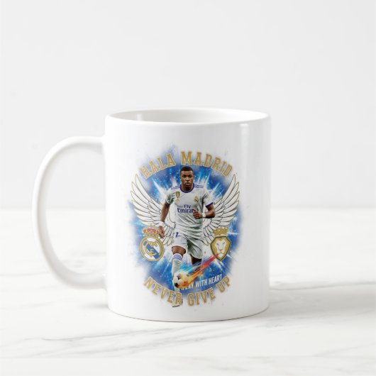 Hala Madrid Kylian Mb Gib Nie Auf Becher Kaffeetasse (Links)