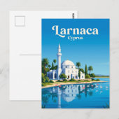 Hala Sultan Tekke Zypern Postkarte (Vorne/Hinten)