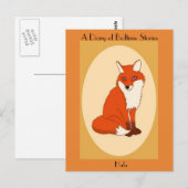 Hala the Good Fox Postcard Postkarte (Vorne/Hinten)