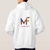 Halal essen hoodie (Rückseite)