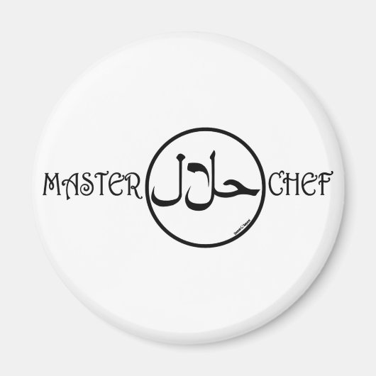 Halal Masterchef Magnet (Vorne)