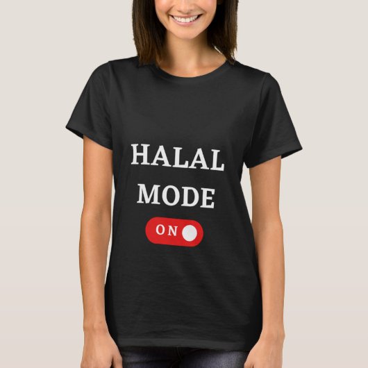 HALAL MODE ZUM Islam Islamische Religion - Ramad T-Shirt (Vorderseite)