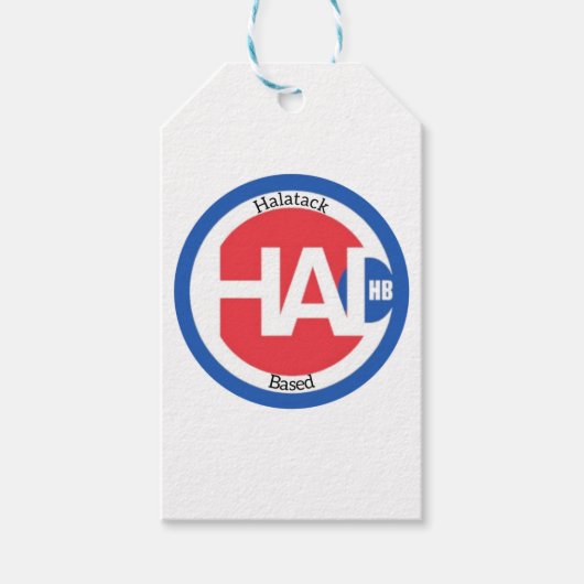 Halatack Tag Geschenkanhänger (Vorderseite)