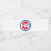 Halatack Wasser Flasche Wasserflaschenetikett (Einzelnes Label)