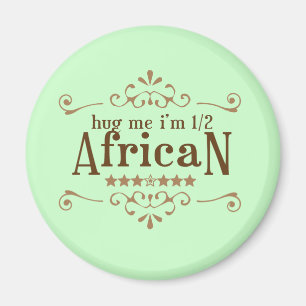 Halb afrikanisch magnet