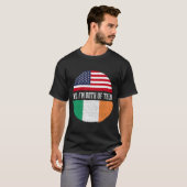 Halb-Amerikaner Halbfinale irische Flagge Irland K T-Shirt (Vorne ganz)
