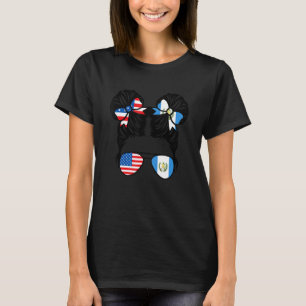 Halb amerikanisches guatemaltekisches Mädchen USA T-Shirt