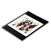 Halb Angel Devil Dark Beauty Broken Wing Fairy Notizblock (Linke Seite)