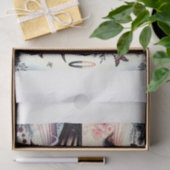 Halb Angel Devil Dark Beauty Broken Wing Fairy Seidenpapier (Geschenk)