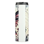 Halb Angel Devil Dark Beauty Broken Wing Fairy Thermosbecher (Rückseite)