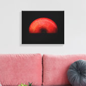 Halb Apple *Eine Art Foto* *So Cool* Leinwanddruck (Insitu (Wohnzimmer))