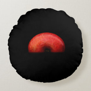 Halb-Apple-Portrait - So Cool Rundes Kissen