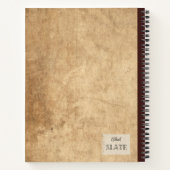 Halb-Avocado-Illustration Personalisiert Comp Notizblock (Rückseite)