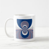 Halb Blau Kaffeetasse (Links)