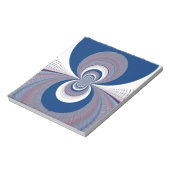 Halb Blau Notizblock (Rotiert)