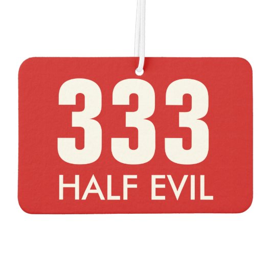 Halb-Böse Autolufterfrischer (Rückseite)