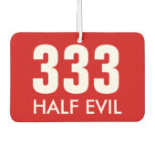 Halb-Böse Autolufterfrischer (Vorderseite)