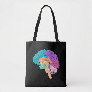 Halb-Brain-Science-Tote-Tasche Tasche