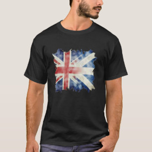 Halb britisch und schottisch UK Schottland Wurzeln T-Shirt