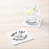 Halb-Cat-Untersetzer Rechteckiger Pappuntersetzer (Vor Ort)