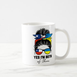 Halb chilenisches halb ukrainisches Mädchen Chile  Kaffeetasse