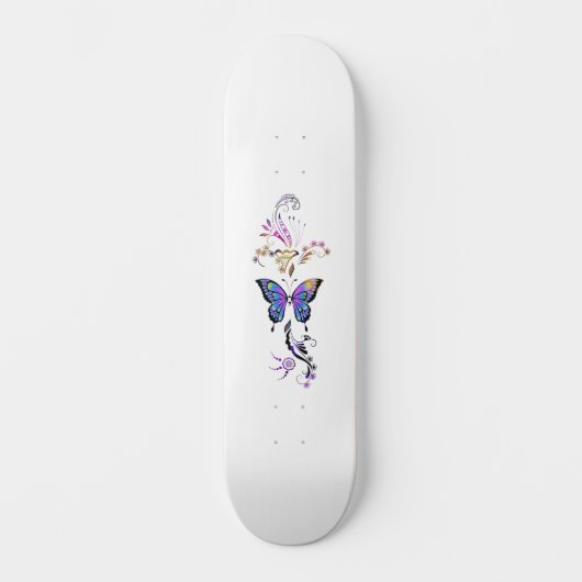 Halb-Colin-Bewusstseins-Schmetterling Skateboard (Vorderseite)