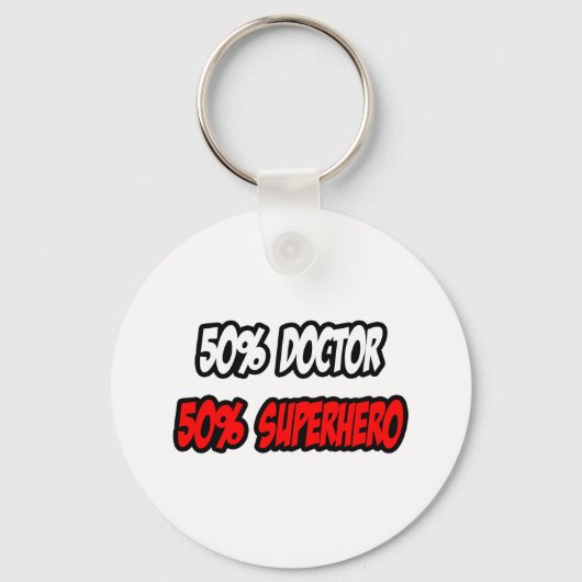 Halb Doktor....................................... Schlüsselanhänger (Vorderseite)