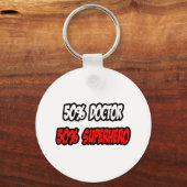 Halb Doktor....................................... Schlüsselanhänger (Vorderseite)