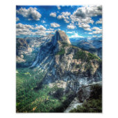 Halb Dome HDR Portrait Fotodruck (Vorne)