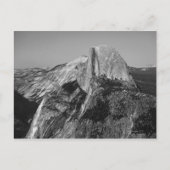 Halb Dome ist ein bekanntes Merkmal in Yosemite Postkarte (Vorderseite)