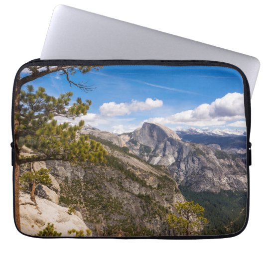 Halb-Dome-Landschaft, Kalifornien Laptopschutzhülle (Vorderseite)