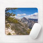 Halb-Dome-Landschaft, Kalifornien Mousepad (Mit Mouse)