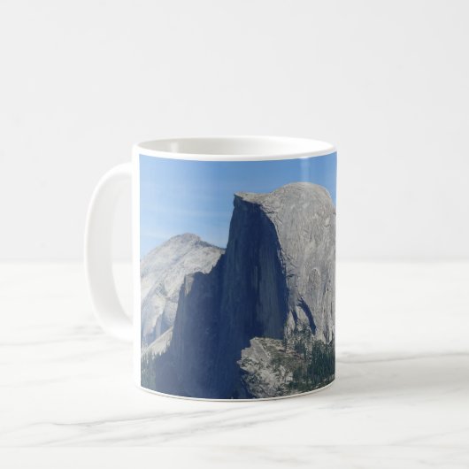 Halb Dome, Yosemite, CA Kaffeetasse (Vorderseite Links)