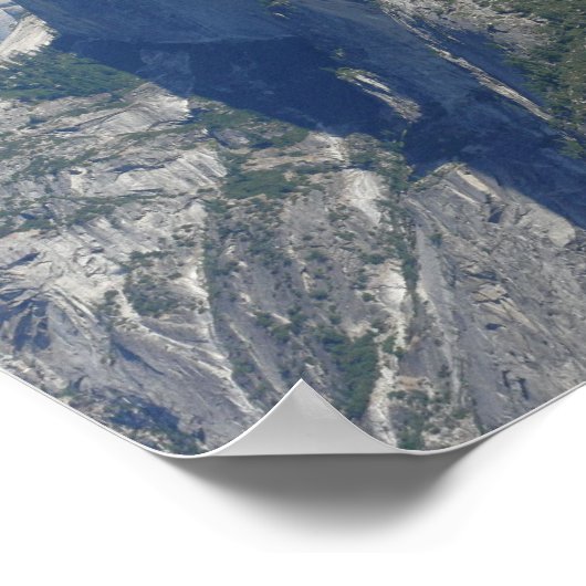Halb Dome, Yosemite, CA Poster (Ecke)