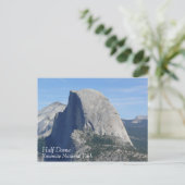 Halb Dome, Yosemite, CA Postkarte (Stehend Vorderseite)