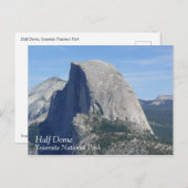 Halb Dome, Yosemite, CA Postkarte (Vorne/Hinten)