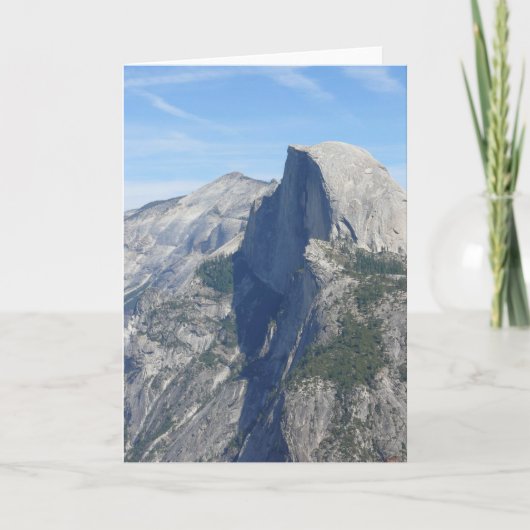 Halb Dome, Yosemite, Kalifornien Karte (Vorderseite)