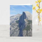 Halb Dome, Yosemite, Kalifornien Karte (Gelbe Blume)