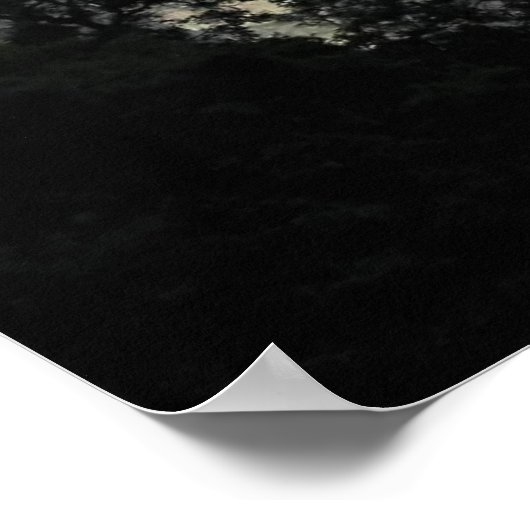 Halb Dome, Yosemite National Park, CA Poster (Ecke)