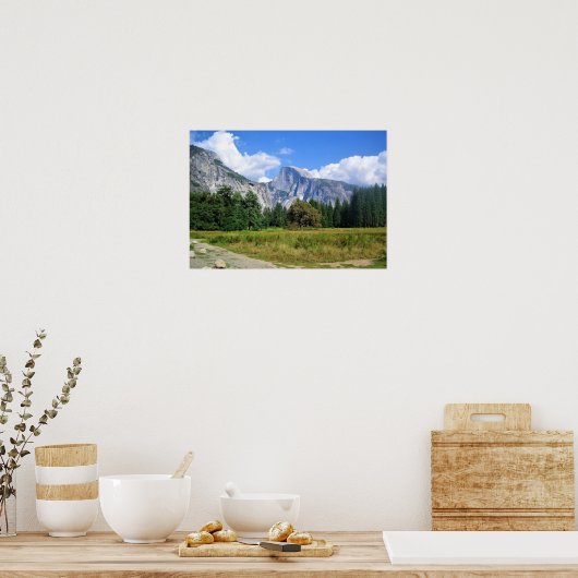 Halb Dome, Yosemite National Park, CA Poster (Küche)