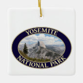 Halb Dome, Yosemite National Park, Kalifornien Keramikornament (Vorderseite)